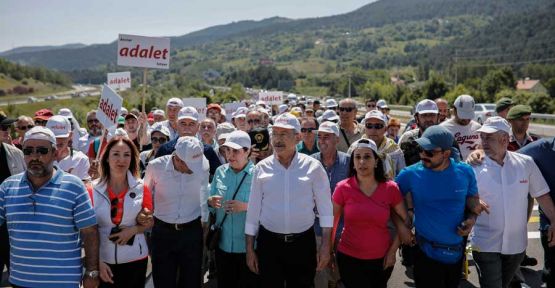 Adalet Yürüyüşü 22. gününde: Türkiye'nin en barışçıl eylemi