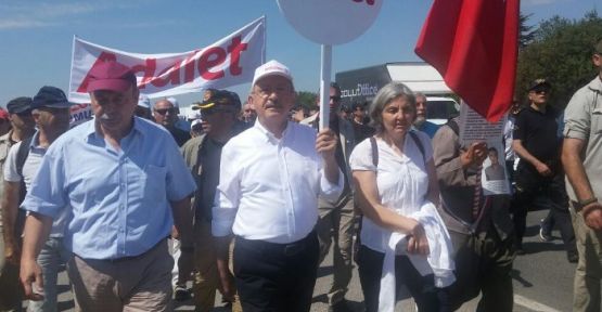 Adalet Yürüyüşü'nde üçüncü gün: Konvoy Kahramankazan'da