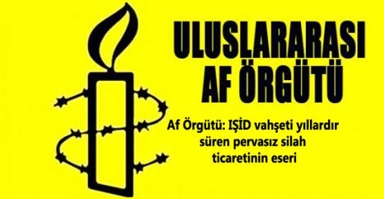 Af Örgütü: IŞİD vahşeti yıllardır süren pervasız silah ticaretinin eseri