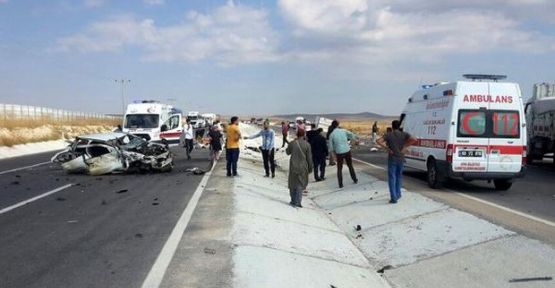 Afyonkarahisar'da feci kaza!.. 5 ölü!