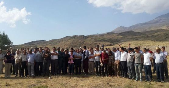 Ağrı ve Tendürek dağlarında canlı kalkan eylemi