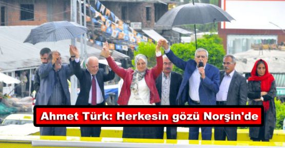 Ahmet Türk: Herkesin gözü Norşin'de