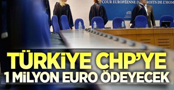 AİHM'den CHP kararı: Türkiye tazminat ödeyecek