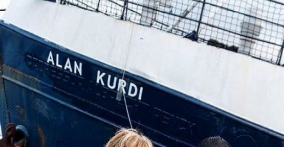 Akdeniz'de sığınmacıları kurtaran gemiye Alan Kurdi adı verildi