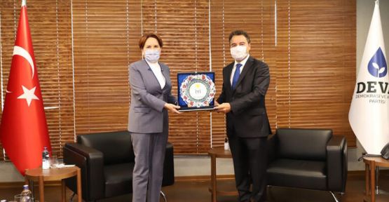 Akşener'den Babacan'a 'komşu' ziyareti