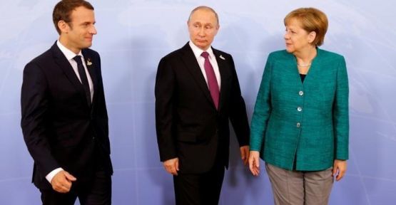Almanya, Fransa ve Rusya telefonda Suriye'yi görüştü