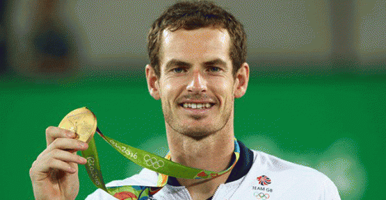 Altın madalya Andy Murray'nin