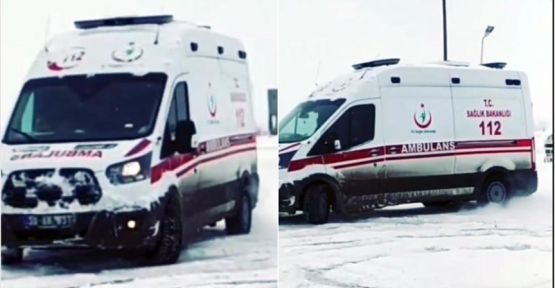 Ambulansla drift atan Şemdinlili sürücüye soruşturma başlatıldı
