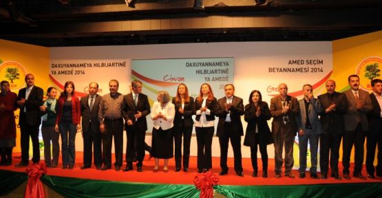 Amed Eşbaşkan Adayları 2014-2019 projelerini açıkladı