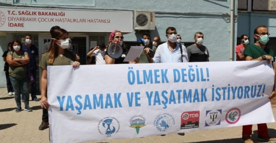 Amed Sağlık Platformu: Hastanelerin kapasitesi doldu