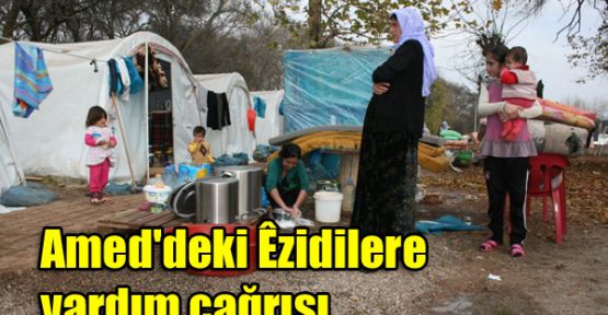 Amed'deki Ezidilere yardım çağrısı