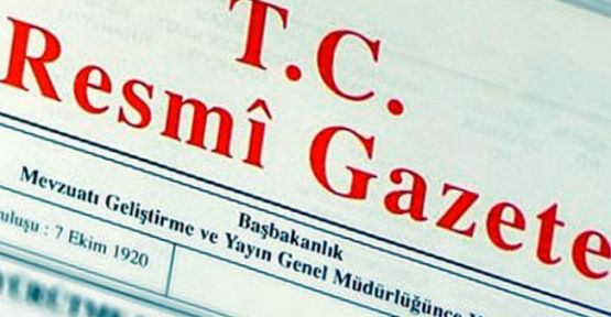 Anayasa değişikliği Resmi Gazete'de referandum 16 Nisan'da 