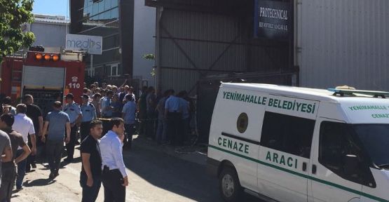 Ankara İvedik Sanayi Bölgesi'nde patlama: 2 ölü