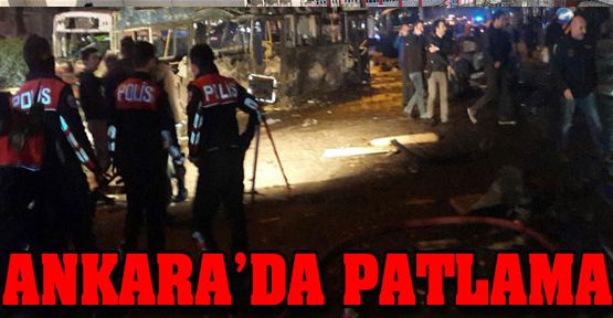 Ankara'da büyük patlama