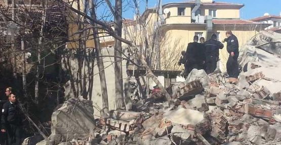 Ankara'da göçük: 1 kişi hayatını kaybetti
