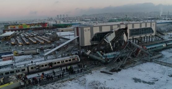 Ankara'da tren kazası: 9 ölü, 46 yaralı