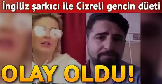 Ünlü İngiliz şarkıcı Anne Marie ile Cizreli Mehmet'in düeti olay oldu