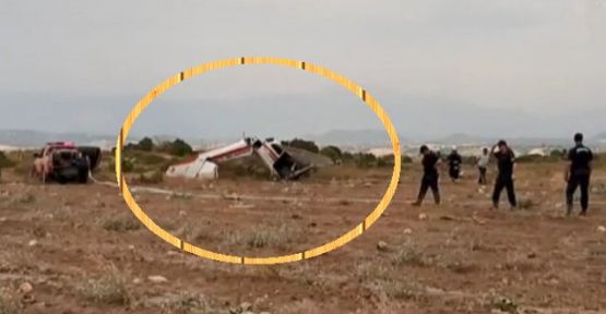 Antalya'da eğitim uçağı düştü: 2 ölü, 1 yaralı