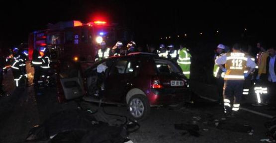 Antep'te zincirleme trafik kazası: 5 ölü 