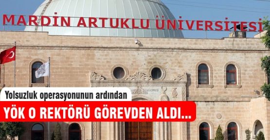 Artuklu Üniversitesi Rektörü Omay görevden alındı
