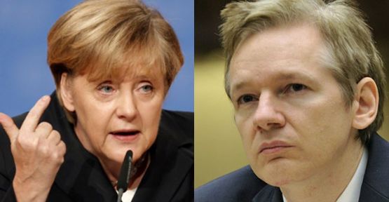 Assange: Merkel'i dinlediler, belgeleri var