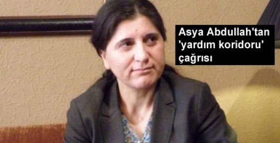Asya Abdullah'tan 'yardım koridoru' çağrısı