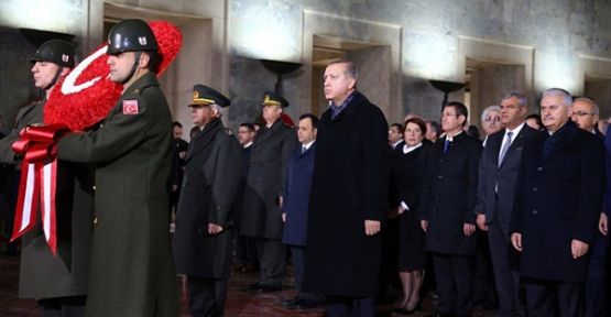 Atatürk ölümünün 78. yıldönümünde Anıtkabir'de anıldı