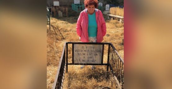 Bağcan'dan baba mezarına ziyaret