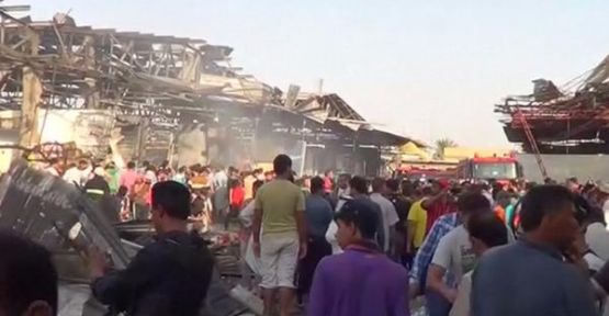 Bağdat'ta bombalı saldırı, en az 60 ölü