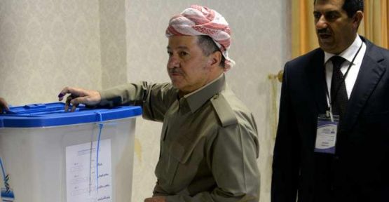 Bağımsızlık referandumu başladı: Barzani oyunu kullandı