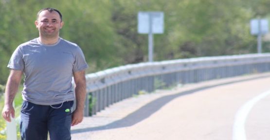 Barış için Diyarbakır'a yürüyen Cumhurbaşkanı adayı