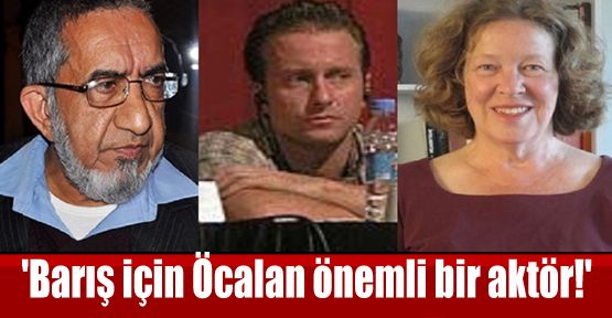 'Barış için Öcalan önemli bir aktör!'