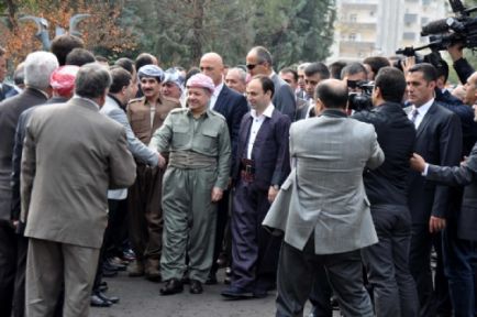 Barzani, Baydemir'i makamında ziyaret etti