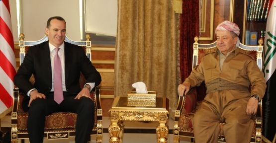 Barzani ile McGurk, Irak’ta yeni hükümeti görüştü