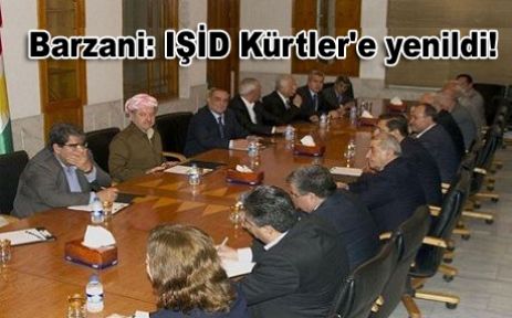 Barzani: IŞİD Kürtler'e yenildi!