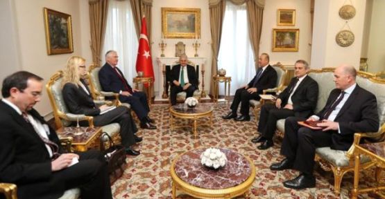 Başbakan Yıldırım, ABD Dışişleri Bakanı ile görüştü