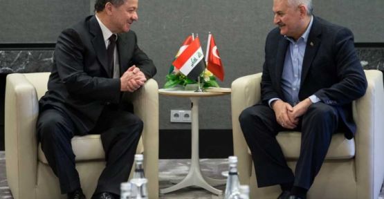 Başbakan Yıldırım ile Barzani, Münih'te görüştü
