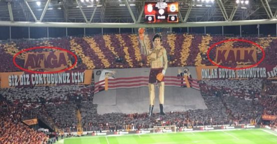 Galatasaray'ın koreografisine soruşturma 
