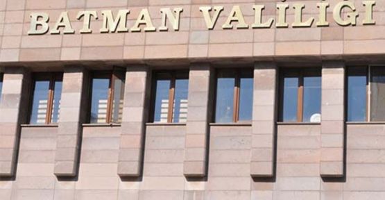 Batman'da gösteri ve yürüyüşler yasaklandı