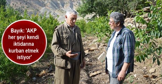 Bayık: 'AKP her şeyi kendi iktidarına kurban etmek istiyor'