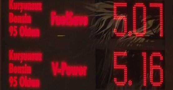 Benzin fiyatları 5 TL'yi aştı