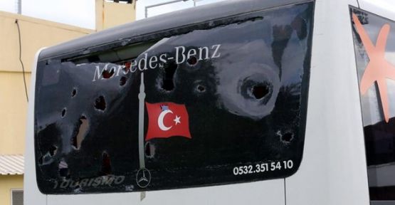 Beşiktaş otobüsüne saldırı