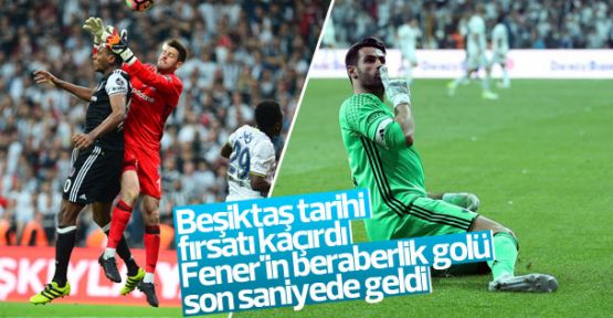 Beşiktaş son saniyede yıkıldı