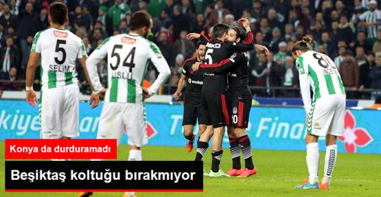Beşiktaş, Torku Konyaspor'u 2-1 Yendi