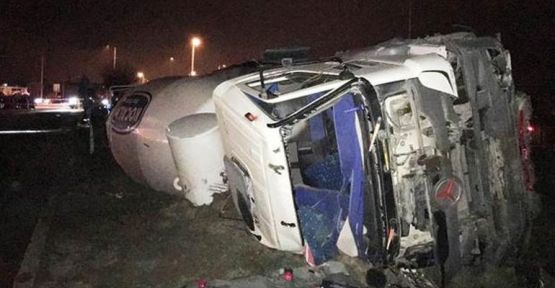 Beton mikseri dehşet saçtı: 5 ölü