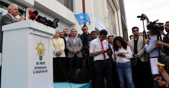 Binali Yıldırım, Diyarbakır'daydı: Kürdistan mebusu vardı