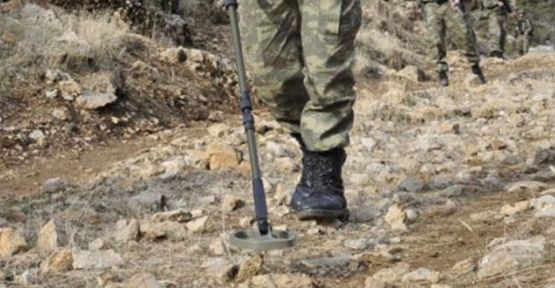 Bingöl'de mayına basan bir asker hayatını kaybetti