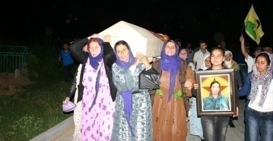 Bir PKK'linin cenazesi Siirt'te toprağa verildi