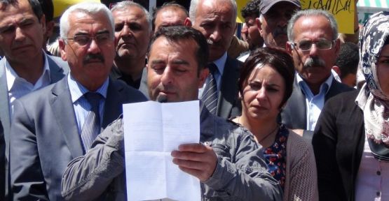 Bitlis'te Lice protestosu