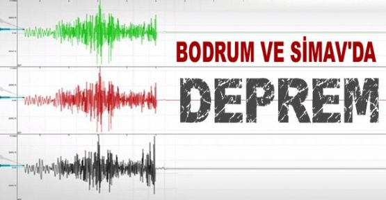 Bodrum ve Simav'da Deprem